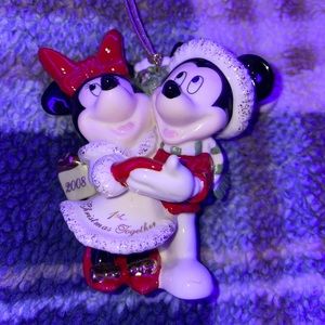 Mickey and Minnie’s First Christmas 2008 Ornament